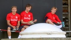 Mads Bidstrup, Maurits Kjaergaard und Frans Krätzig (von links).