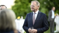 Landeshauptmann Thomas Stelzer lud auf den Reisenberg.