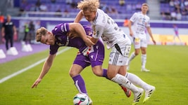 Maximilian Hennig (re.) wird kommende Saison nicht mehr das Trikot von Hartberg tragen.
