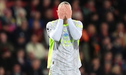 Superstar Erling Haaland kann es nicht fassen: Manchester City verspielt am vorletzten Spieltag ...