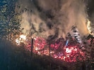 Die Feuerwehr konnte den Brand rechtzeitig löschen.