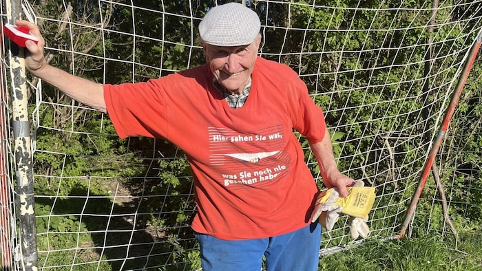 Walter Drnek hütet jeden Sonntag das Tor!