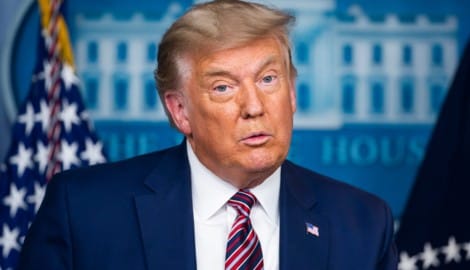 US-Präsident Donald Trump überschreitet nach Ansicht zahlreicher Demokraten, aber auch ...