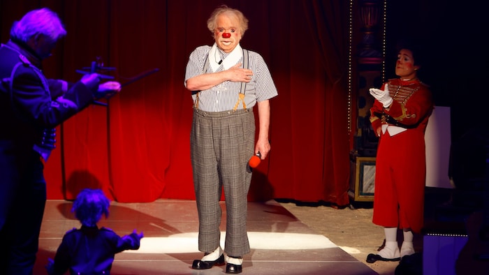 Nach 15 Jahren kehrte Bernhard Paul als Clown Zippo in die Manege zurück.