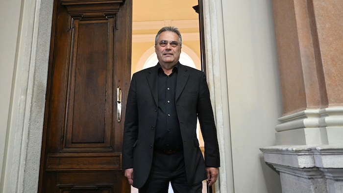 Der Ex-BVT-Beamte Egisto Ott verzichtete auf ein Schlusswort am letzten Verhandlungstag.