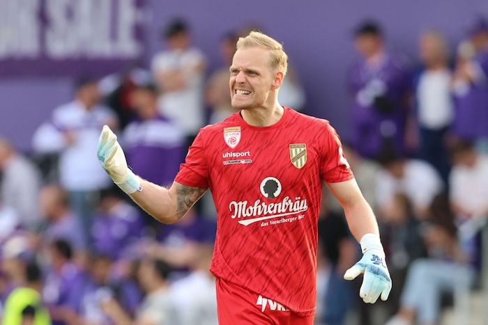 Domenik Schierl wird auch in der Bundesliga die Nummer eins im Tor der Lustenauer Austria ...