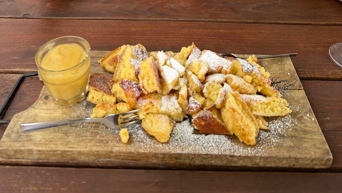 Klassisch: Kaiserschmarrn zum Nachtisch.