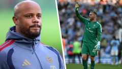Daniel Peretz hat unter Trainer Vincent Kompany wohl keine sportliche Zukunft in München. 