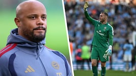 Daniel Peretz hat unter Trainer Vincent Kompany wohl keine sportliche Zukunft in München. 