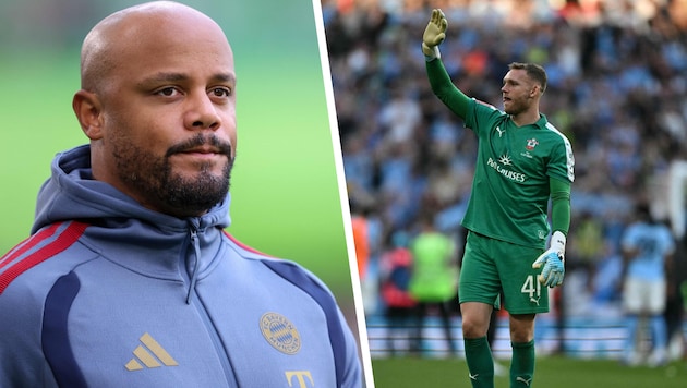 Daniel Peretz hat unter Trainer Vincent Kompany wohl keine sportliche Zukunft in München.