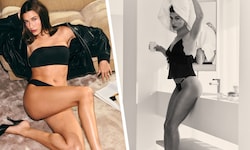 Diese Kurven sind fast zu schön, um wahr zu sein! Unters Messer hat sich Hailey Bieber für ...