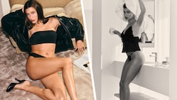 Diese Kurven sind fast zu schön, um wahr zu sein! Unters Messer hat sich Hailey Bieber für ...