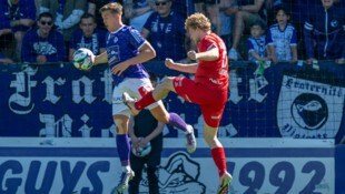 Will wieder angreifen: Austrias Christoph Gruber (li.).