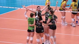 Die UVC-Damen durften heuer über den Vizemeistertitel jubeln. 