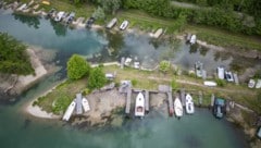 Die Drau floss im Mai nur schwach – das dürfte der Regen der vergangenen Tage nicht gerettet ...