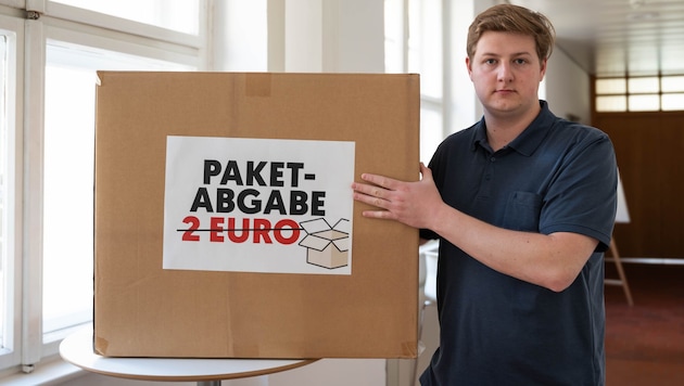 JVP-Landesobmann Daniel Heintz ist gegen die Paketsteuer.