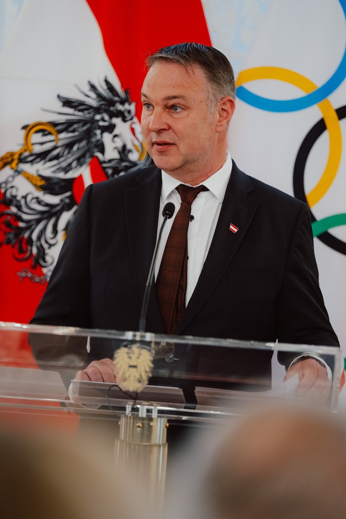 Vizekanzler und Sportminister Andreas Babler
