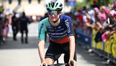 Felix Gall verbesserte sich bei der Vuelta auf Gesamtrang fünf.