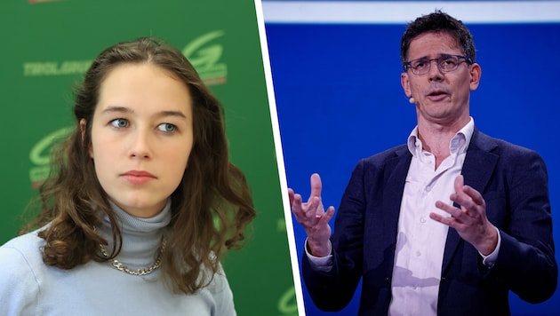 Lena Schilling und Bas Eickhout sind in einer Beziehung, jetzt ist der 49-Jährige zurückgetreten ...