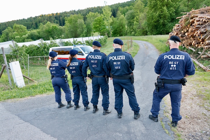 Die Polizei war mit einem Großaufgebot im steirischen Gersdorf vor Ort.