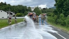Die FF Bischofshofen war am Mittwochabend gefordert.