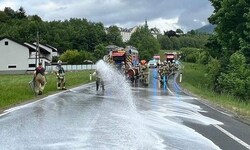 Die FF Bischofshofen war am Mittwochabend gefordert.