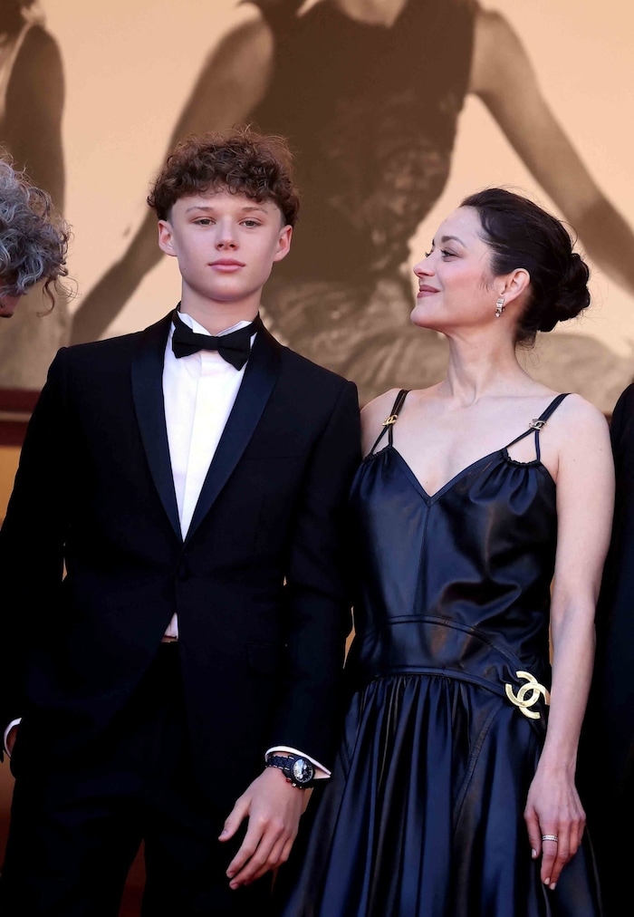 Cotillard und ihr Sohn Marcel
