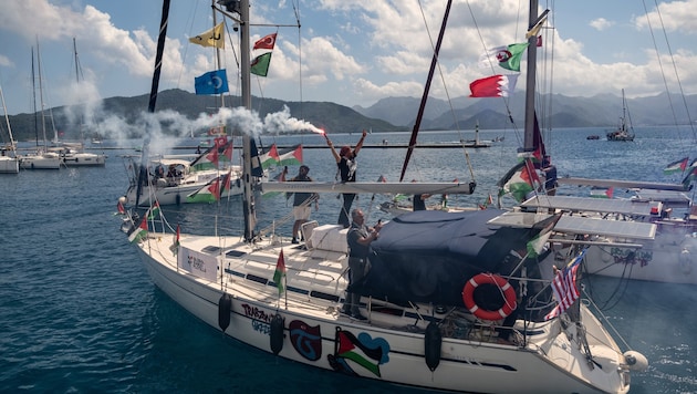 In Rom hat die „Global Sumud Flotilla“ Strafanzeige wegen Freiheitsberaubung eingereicht.