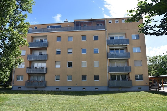In diesem Mehrparteienhaus in Kottingbrunn kam es zur Bluttat.
