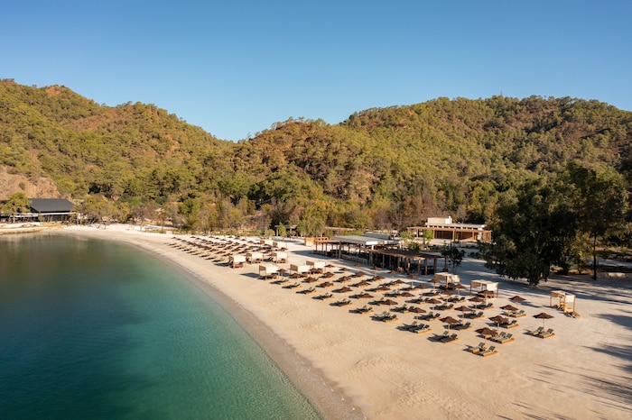 Ein Rückzugsort in einer privaten Bucht nahe Fethiye: das Ahãma mit großzügigen Suiten, ...