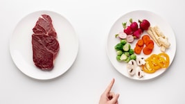 Ganz auf Fleisch zu verzichten ist mein Ziel.