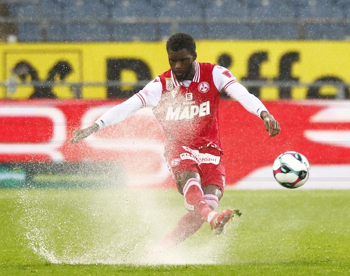 Fühlt sich in Graz pudelwohl: Beres Owusu.