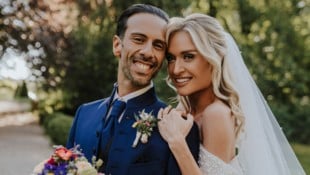 Sie haben Ja gesagt: Corinna und Danilo Kamper-Campisi.