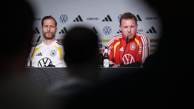 Oliver Baumann (l.) wird unter Julian Nagelsmann (r.) nur die Nummer zwei sein.