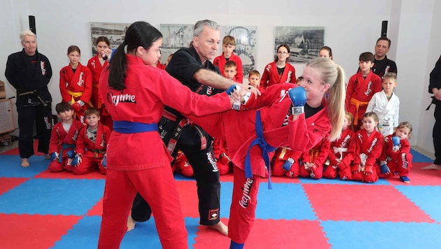 Trainer Wolfgang Scheifinger war selbst zweifacher Europameister.