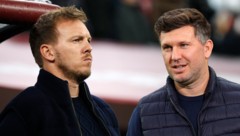 Andreas Schicker (r.) kritisierte Julian Nagelsmann (l.).
