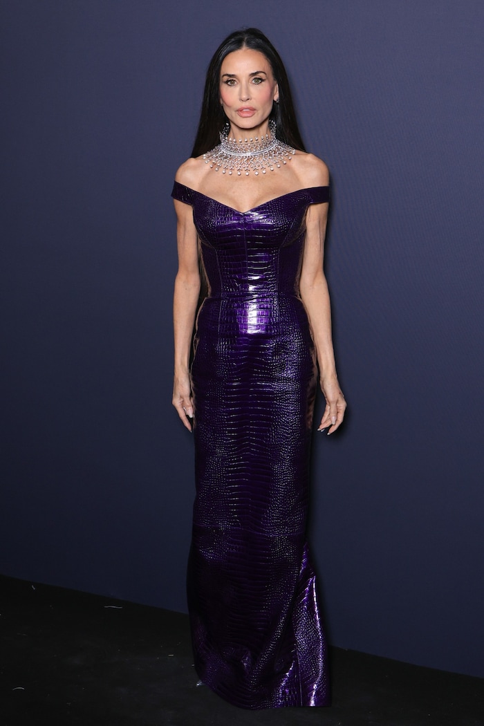 Demi Moore bei der Kering Women in Motion Awards mit dem spektakulären Halsband von Boucheron