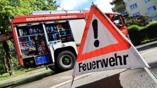Die Florianis der Berufsfeuerwehr Innsbruck konnten den Brand rasch löschen.