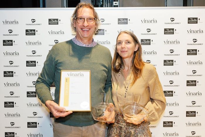 Das Paar räumte bei der Vinaria Trophy ab.