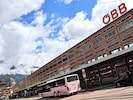 Am Innsbrucker Hauptbahnhof spielten sich die wilden Szenen ab. 