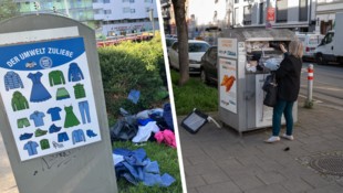 Der Beschluss der Wiener Stadtregierung ist gefallen – das Problem mit den Tonnen an Altkleidern ...