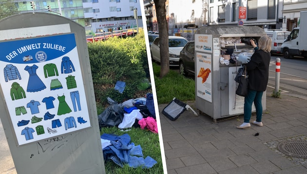 Der Beschluss der Wiener Stadtregierung ist gefallen – das Problem mit den Tonnen an Altkleidern ...