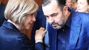 Am Mediengipfel in Tirol wurde getuschelt – meist über die ORF-Wahl. Hier: Thurnher und Pig.