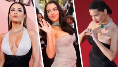 XXL-Klunker statt Understatement: Eva Longoria, Georgina Rodríguez und Adriana Lima funkelten in ...
