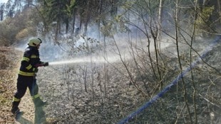 Aufgrund der vorherrschenden Trockenheit und akuter Waldbrandgefahr wurde in der Gemeinde dieser ...