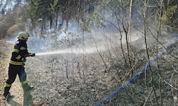 Aufgrund der vorherrschenden Trockenheit und akuter Waldbrandgefahr wurde in der Gemeinde dieser ...