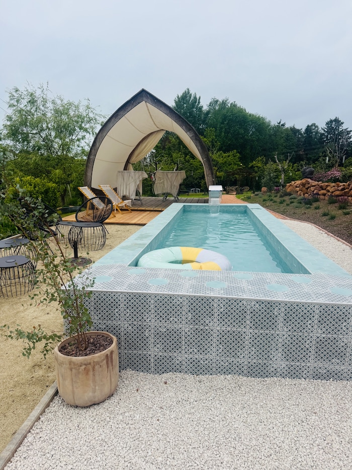 Marokkanischer Pool in der „Träumerei“