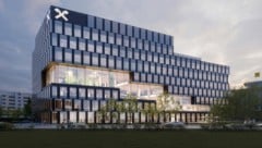 2029 soll das neue Headquarter der Raiffeisenlandesbank OÖ fertig sein – und laut Entwurf so ...