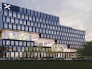 2029 soll das neue Headquarter der Raiffeisenlandesbank OÖ fertig sein – und laut Entwurf so ...