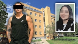 Der im Internet posierende mutmaßliche Täter und sein Opfer, Katharina E. (28) aus Kottingbrunn